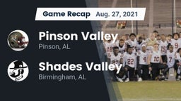 Recap: Pinson Valley  vs. Shades Valley  2021