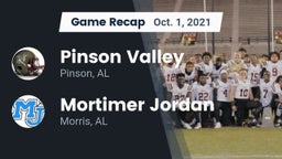 Recap: Pinson Valley  vs. Mortimer Jordan  2021