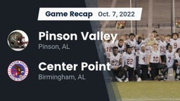 Recap: Pinson Valley  vs. Center Point  2022
