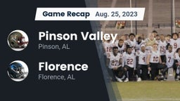Recap: Pinson Valley  vs. Florence  2023