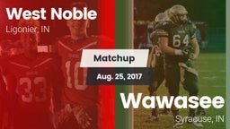 Matchup: West Noble High vs. Wawasee  2017