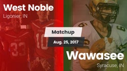 Matchup: West Noble High vs. Wawasee  2016