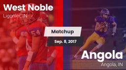 Matchup: West Noble High vs. Angola  2017