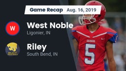 Recap: West Noble  vs. Riley  2019