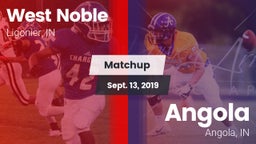 Matchup: West Noble High vs. Angola  2019