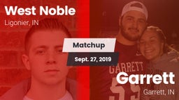 Matchup: West Noble High vs. Garrett  2019