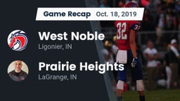Recap: West Noble  vs. Prairie Heights  2019