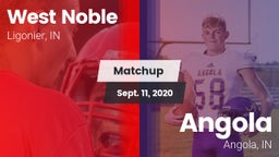 Matchup: West Noble High vs. Angola  2020