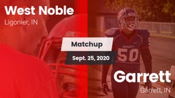 Matchup: West Noble High vs. Garrett  2020
