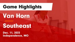 Van Horn  vs Southeast  Game Highlights - Dec. 11, 2023