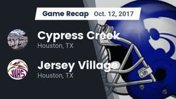 Recap: Cypress Creek  vs. Jersey Village  2017