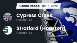 Recap: Cypress Creek  vs. Stratford  (Houston) 2022