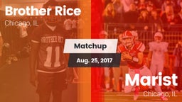 Matchup: Brother Rice High vs. Marist  2017