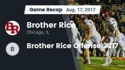 Recap: Brother Rice  vs. Brother Rice Offense 2017 2017