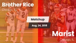 Matchup: Brother Rice High vs. Marist  2018