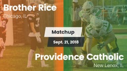 Matchup: Brother Rice High vs. Providence Catholic  2018