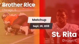 Matchup: Brother Rice High vs. St. Rita  2018