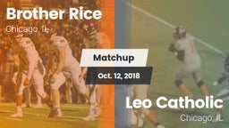 Matchup: Brother Rice High vs. Leo Catholic  2018