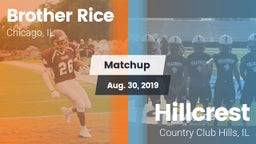 Matchup: Brother Rice High vs. Hillcrest  2019