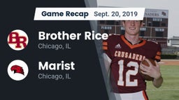 Recap: Brother Rice  vs. Marist  2019