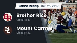 Recap: Brother Rice  vs. Mount Carmel  2019