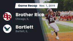 Recap: Brother Rice  vs. Bartlett  2019