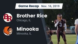 Recap: Brother Rice  vs. Minooka  2019