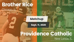 Matchup: Brother Rice High vs. Providence Catholic  2020