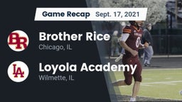 Recap: Brother Rice  vs. Loyola Academy  2021