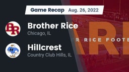 Recap: Brother Rice  vs. Hillcrest  2022