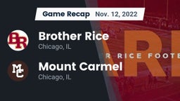 Recap: Brother Rice  vs. Mount Carmel  2022
