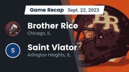 Recap: Brother Rice  vs. Saint Viator  2023