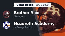 Recap: Brother Rice  vs. Nazareth Academy  2023
