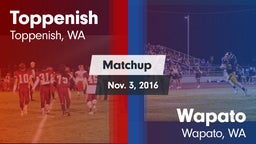 Matchup: Toppenish High vs. Wapato  2016