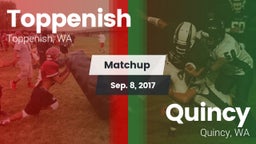 Matchup: Toppenish High vs. Quincy  2017