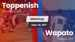 Matchup: Toppenish High vs. Wapato  2017