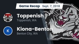 Recap: Toppenish  vs. Kiona-Benton  2018