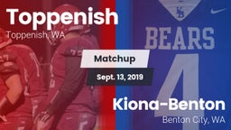 Matchup: Toppenish High vs. Kiona-Benton  2019