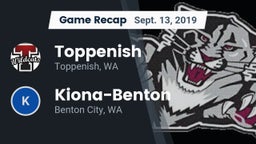 Recap: Toppenish  vs. Kiona-Benton  2019