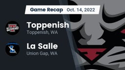 Recap: Toppenish  vs. La Salle  2022