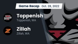 Recap: Toppenish  vs. Zillah  2022