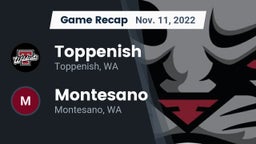 Recap: Toppenish  vs. Montesano  2022