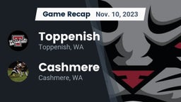 Recap: Toppenish  vs. Cashmere  2023