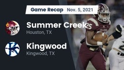 Recap: Summer Creek  vs. Kingwood  2021