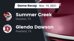 Recap: Summer Creek  vs. Glenda Dawson  2021