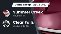 Recap: Summer Creek  vs. Clear Falls  2022