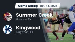 Recap: Summer Creek  vs. Kingwood  2022