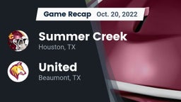 Recap: Summer Creek  vs. United  2022