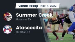 Recap: Summer Creek  vs. Atascocita  2022