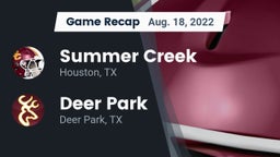 Recap: Summer Creek  vs. Deer Park  2022